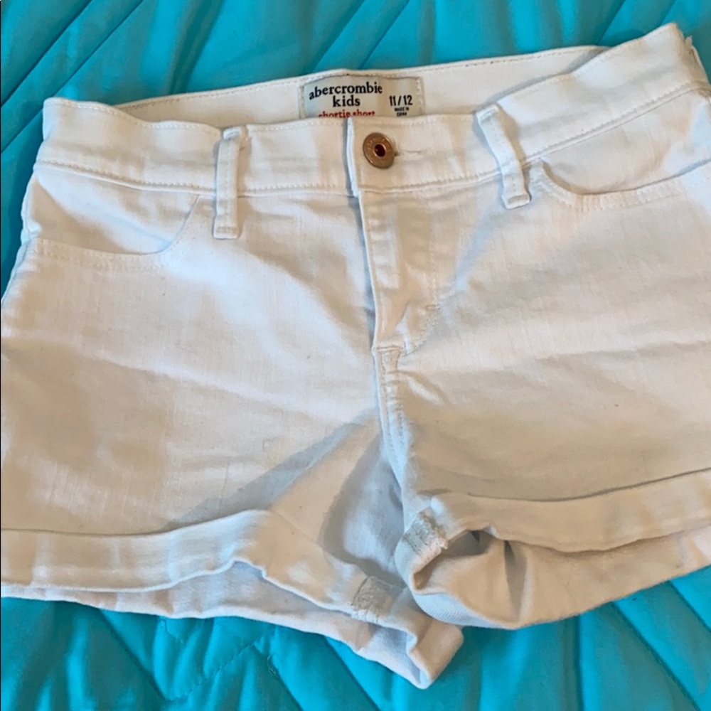 Abercrombie kids jean shorts